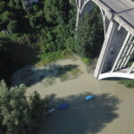 Halenbrücke Hochwasser 2021