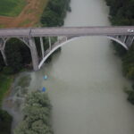 Halenbrücke Hochwasser 2021